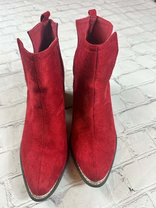 Journee Collection Shoes - Journee Collection Issla Side Slit Block Heel Western Booties